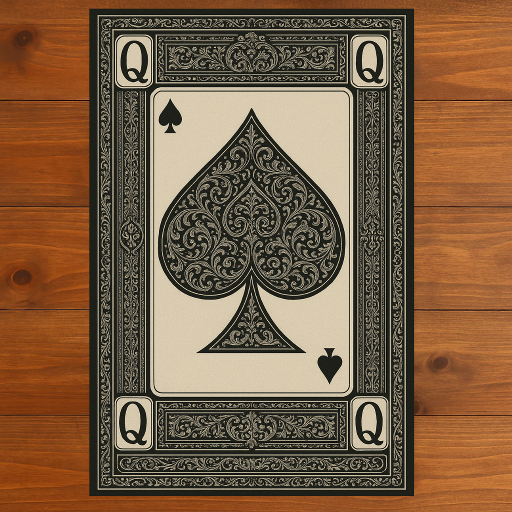 Premium Poker Rug - Ace
